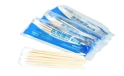 医用棉签 普通型12cm(塑包)